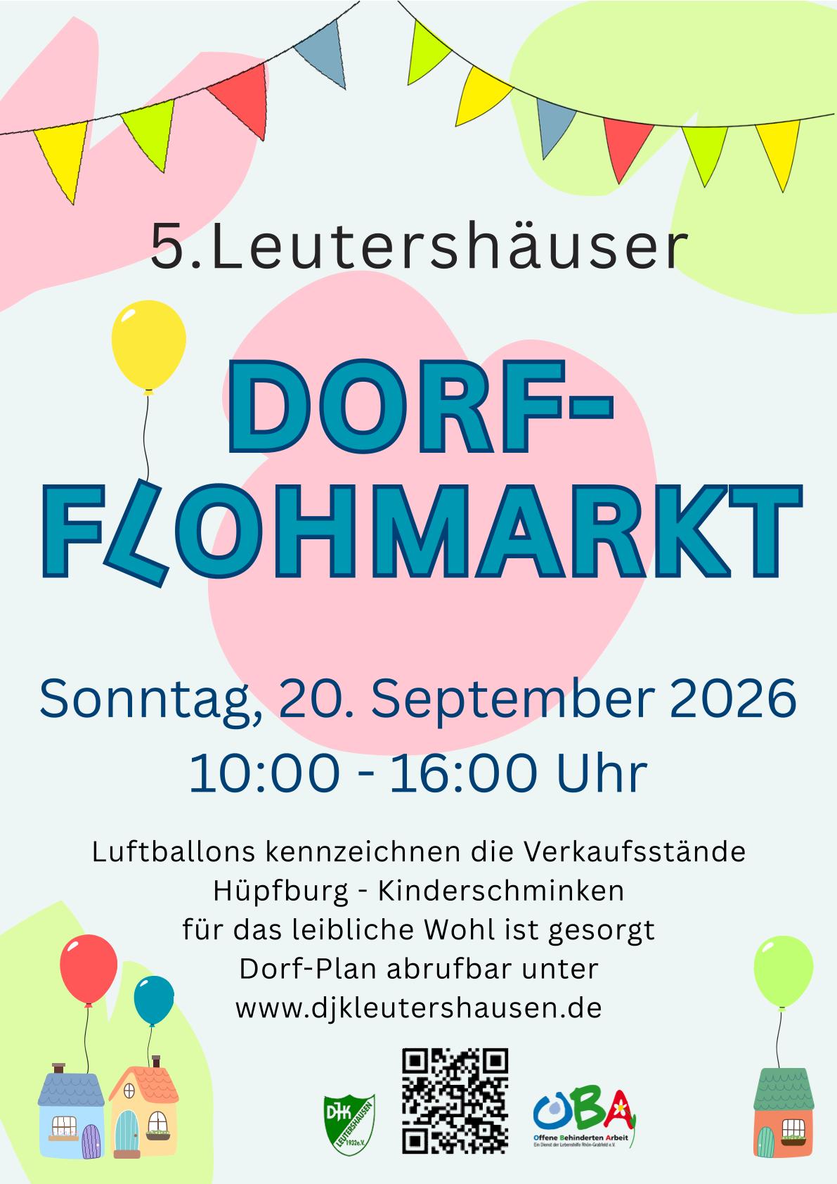 Flohmarkt Plakat
