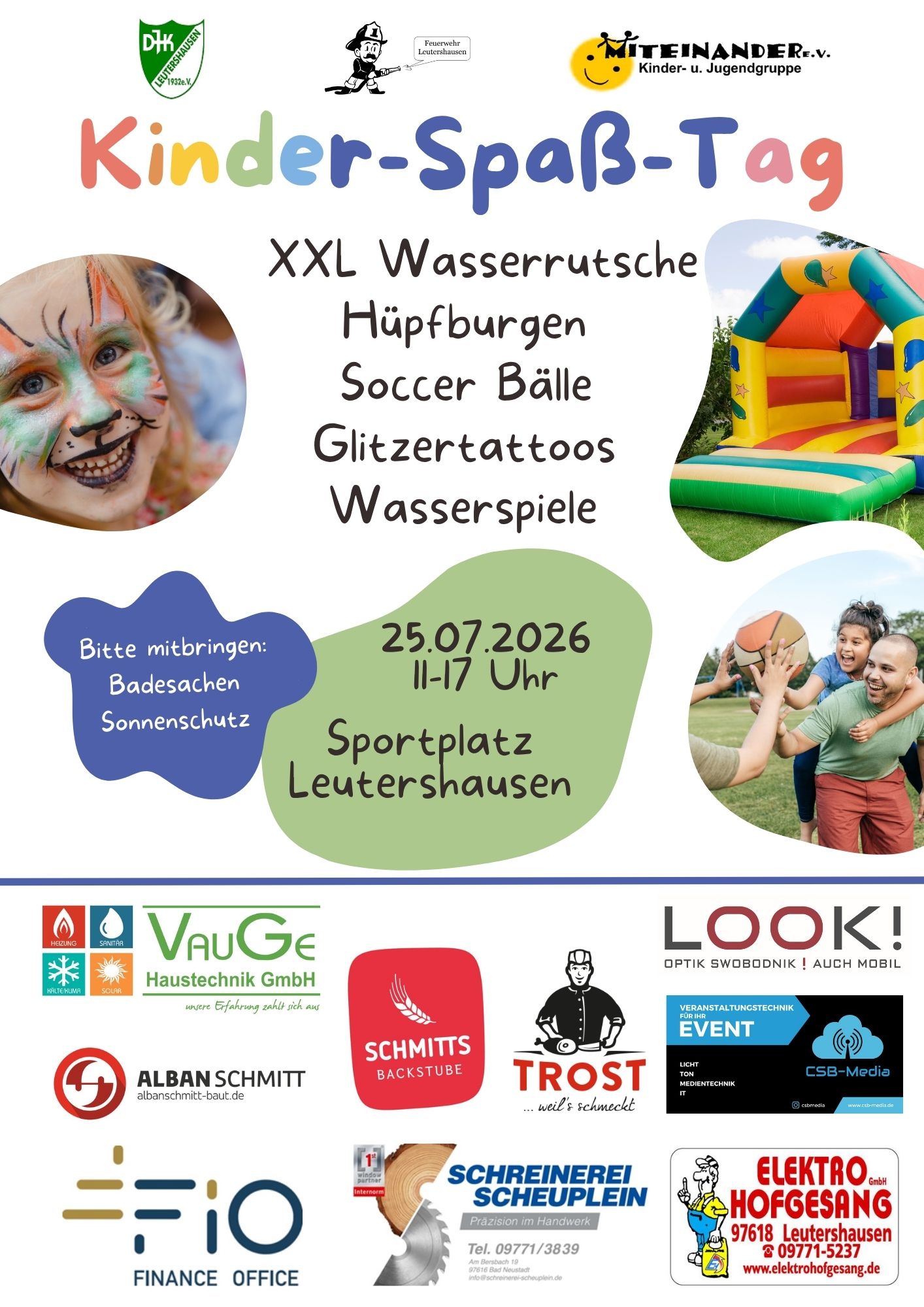 Kinder Spaß Tag 2026 Flyer